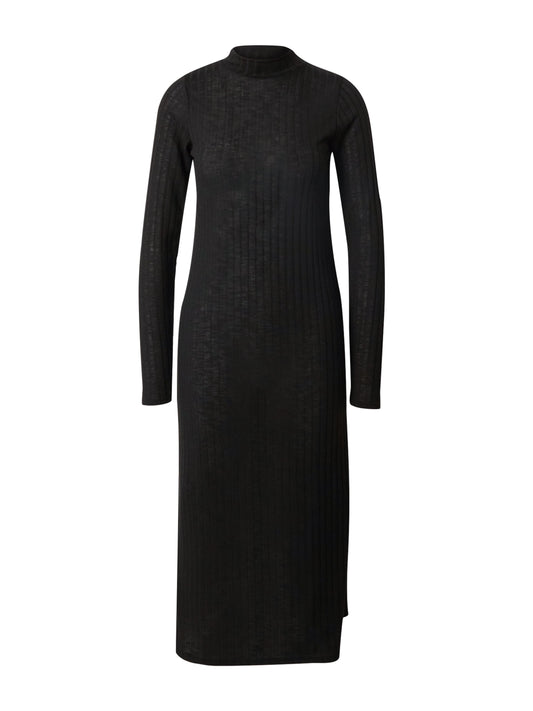 Dorothy Perkins Ribbed Soft Touch Long Sleeve Midi Dress (10179992) Women