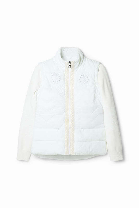 Desigual Coat Edimburgo White (20WWEW23_1000) Women