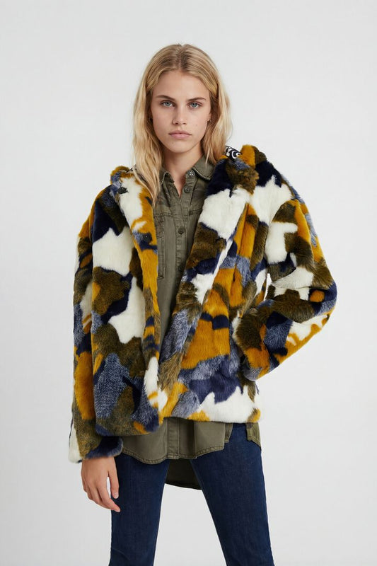Desigual Coat Elania Green Dark (20WWEWE5_4011) Women