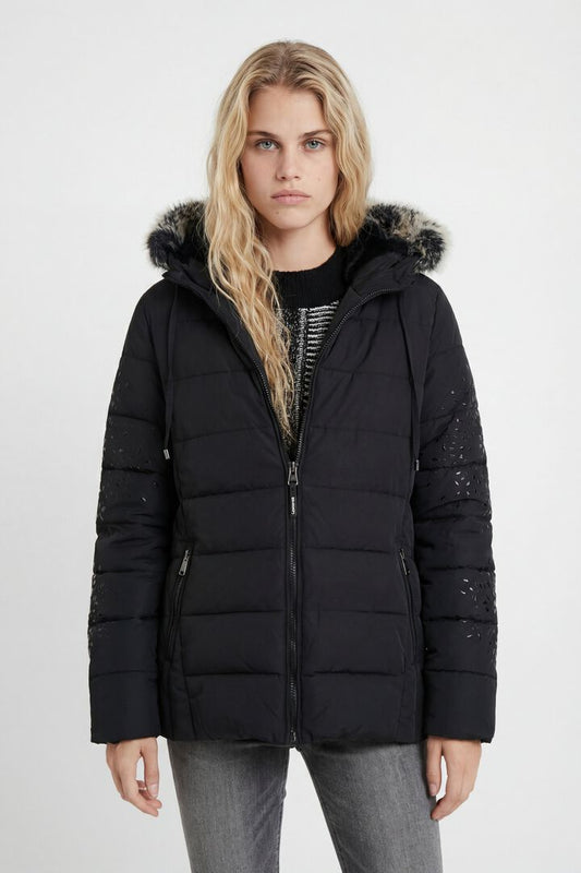 Desigual Coat Comix Black (20WWEWXD_2000) Women