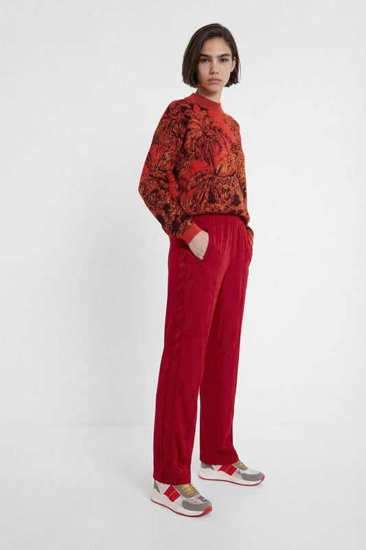 Desigual Trousers Olimpia Rose Red (20WWPW08_3052) Women