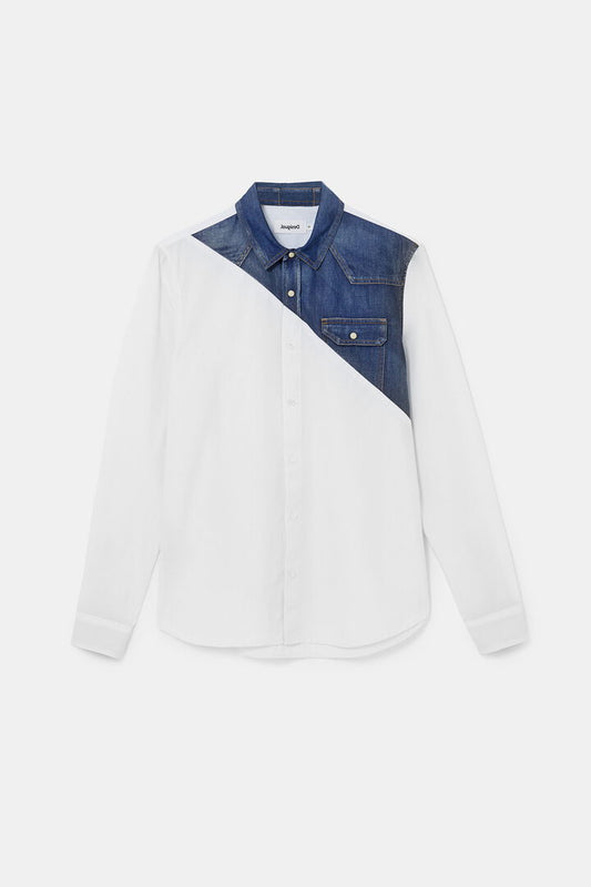 Desigual Shirt Camilo White (21WMCW09_1000) Men