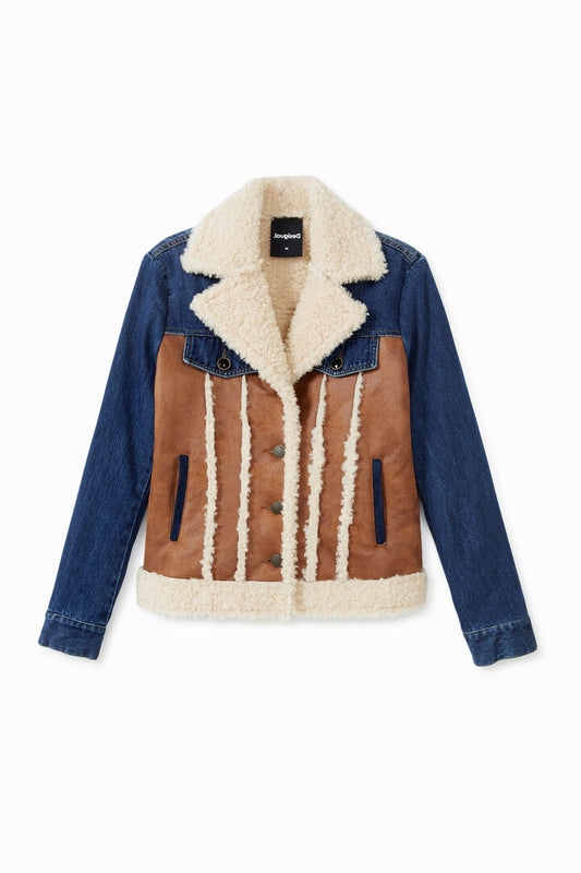 Desigual Coat Daniela Tobacco (21WWED37_6001) Women