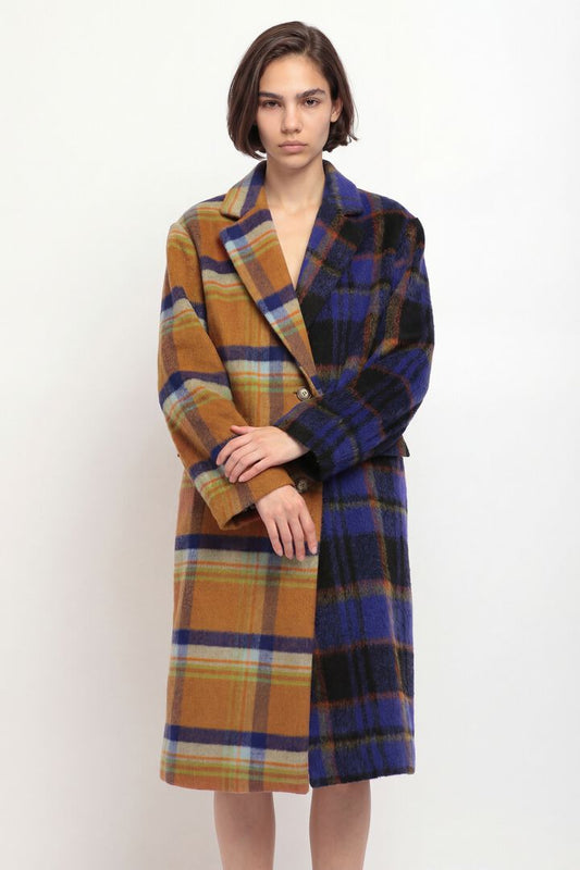 Desigual Coat Sevilla Mustard (21WWEWB7_8006) Women