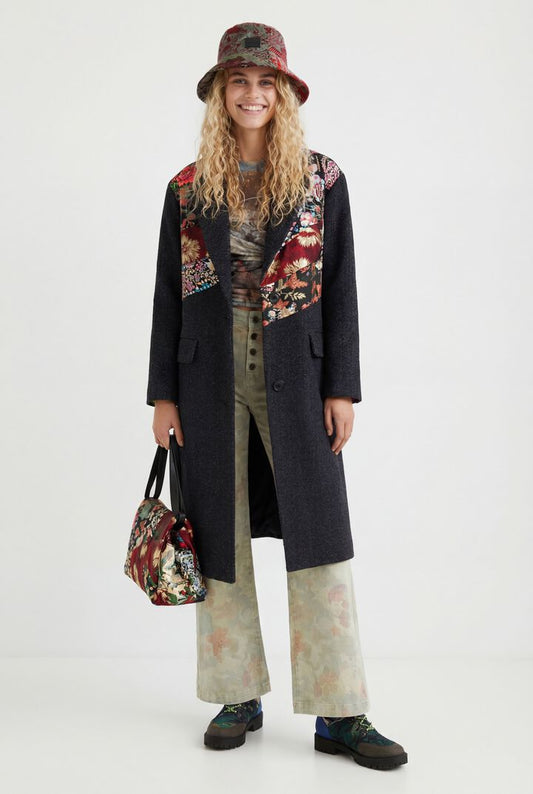 Desigual Coat Tomichi Black (21WWEWB8_2000) Women