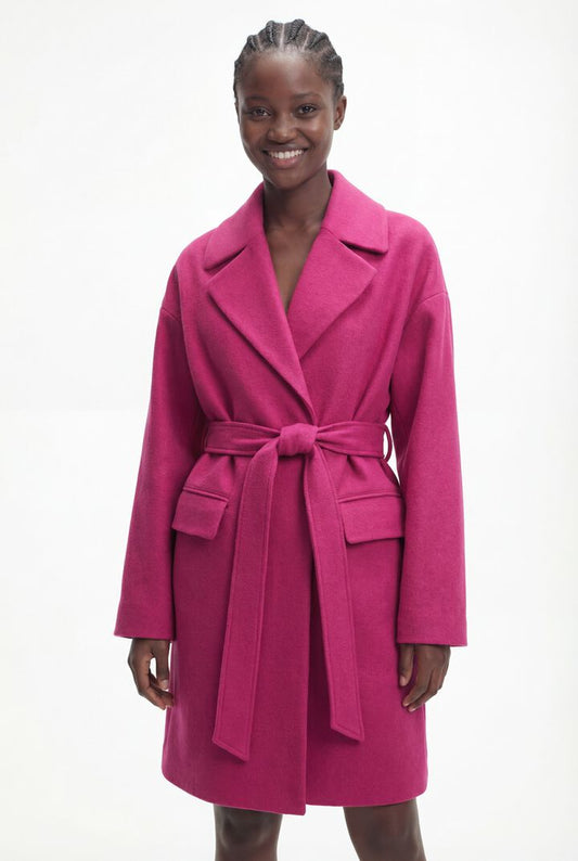 Desigual Coat Rubi Fuchsia Rose (21WWEWBA_3022) Women