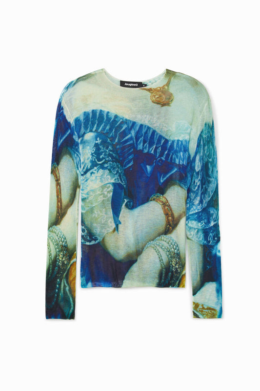 Desigual T-Shirt Florencia Ultra Blue (21WWTKC2_5022) Women