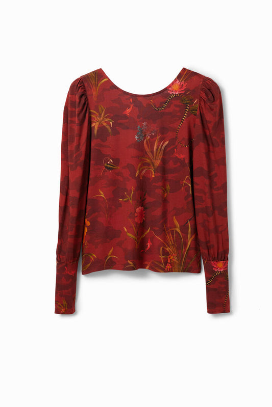 Desigual T-Shirt Julia Red Blood (21WWTKY9_3005) Women