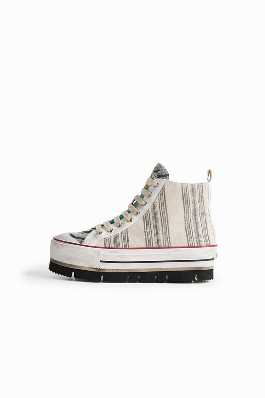 Desigual Sneakers Crush Rayas Tutti Fruti (22SSKA27_9019) Women