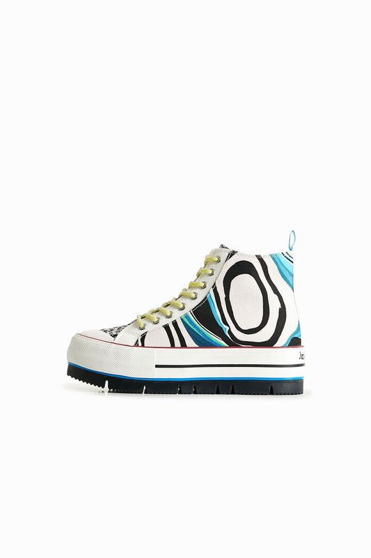 Desigual Sneakers Crush Mickey Lacro Black (22SSKAX4_2000) Women