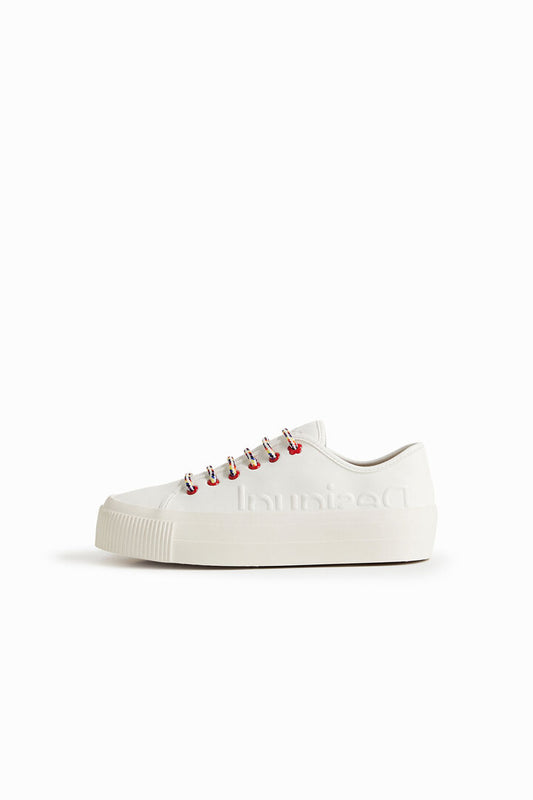 Desigual Sneakers Street Half Logo White (22SSKP23_1000) Women