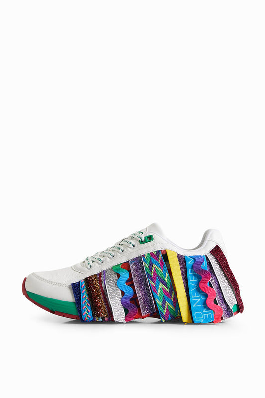 Desigual Sneakers Moon Libertine Rib White (22SSKP26_1000) Women