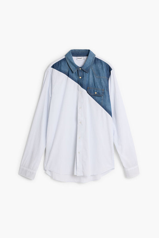 Desigual Shirt Camilo Rep White (22WMCK02_1000) Men