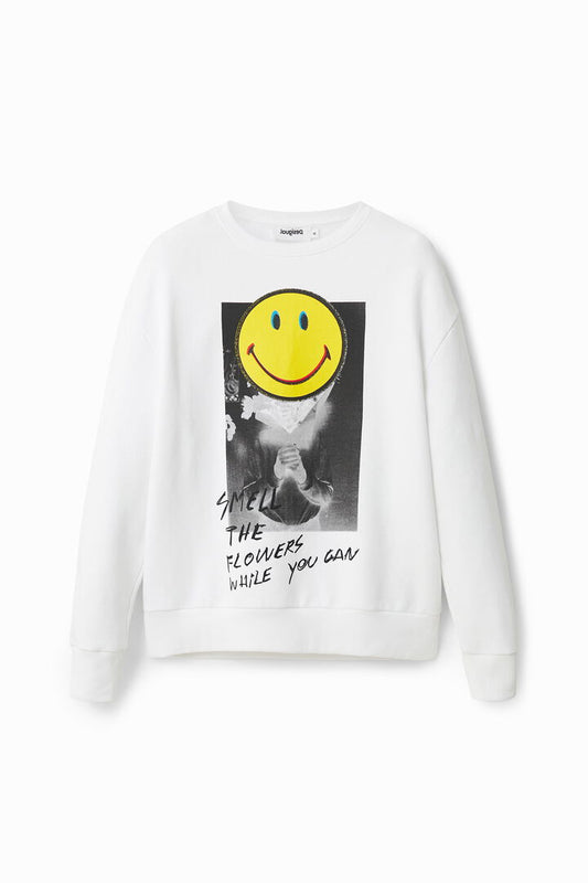 Desigual Sweatshirt White (22WMSK22_1000) Men