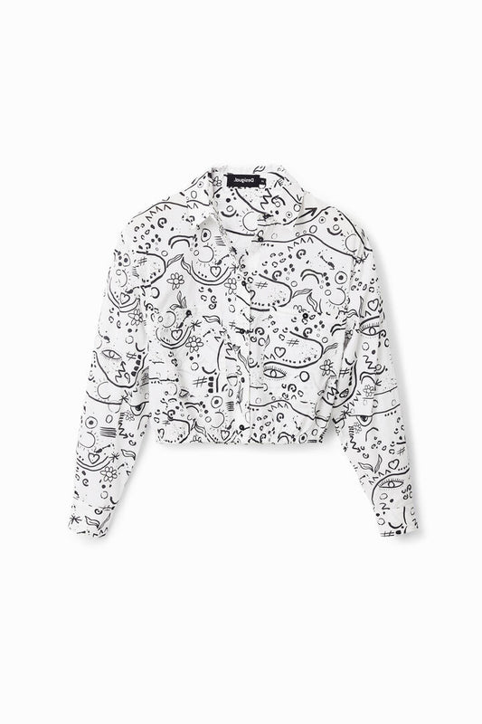 Desigual Shirt Lily White (22WWCW17_1000) Women