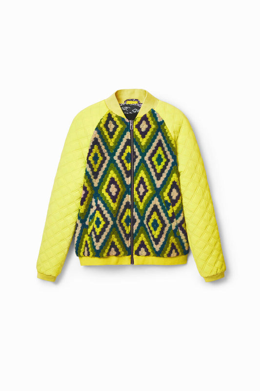 Desigual Coat Baltimore Yellow Fluor (22WWEW78_8000) Women