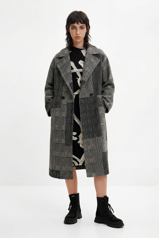 Desigual Coat Budapest Black (22WWEWA0_2000) Women