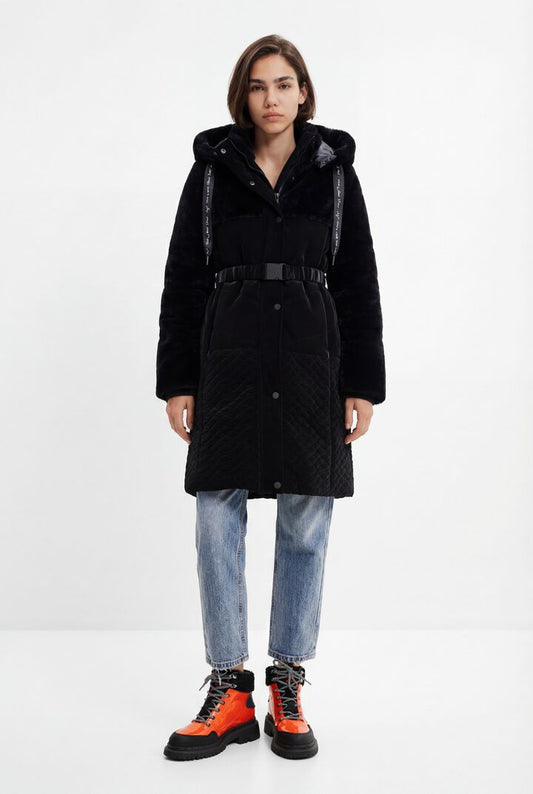 Desigual Coat Sundsvall Black (22WWEWAA_2000) Women