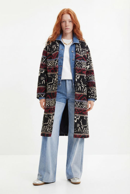 Desigual Coat Dev Black (22WWEWB3_2000) Women