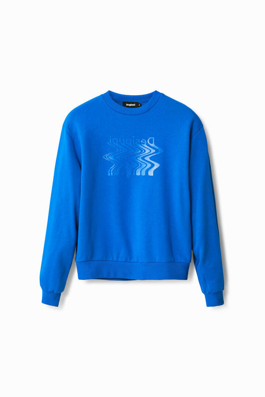 Desigual Sweatshirt Mambo Blue Electric (22WWSK40_5063) Women