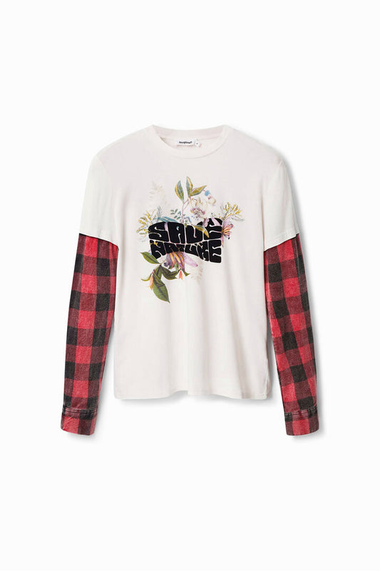 Desigual T-Shirt Clea White (22WWTK12_1000) Women