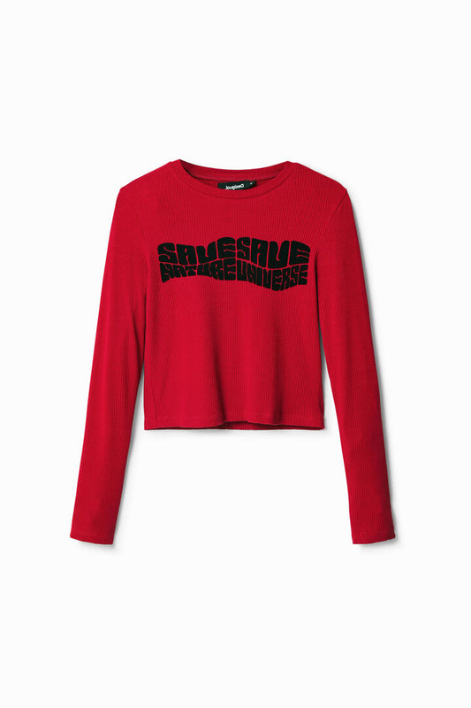 Desigual T-Shirt Sandrini Scarlet (22WWTK93_3014) Women