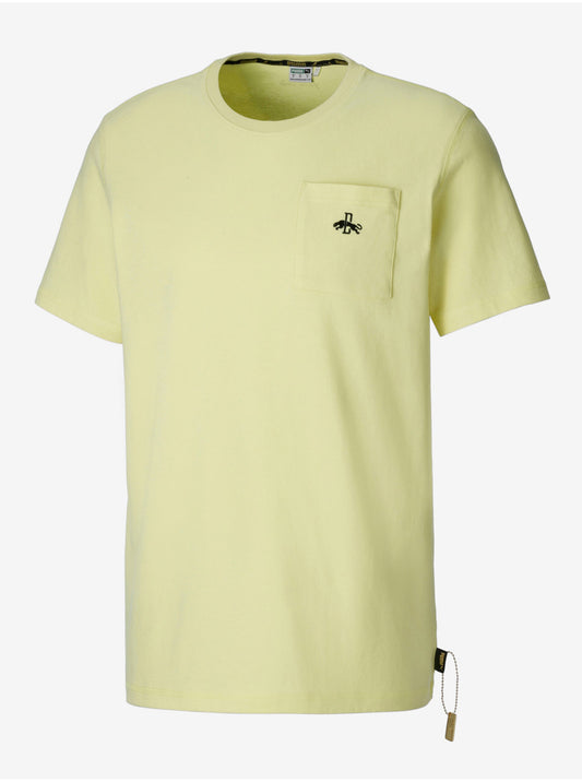 Puma, T-Shirt, Yellow, Men