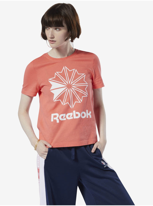 Reebok Classic, T-Shirt, Orange, Women