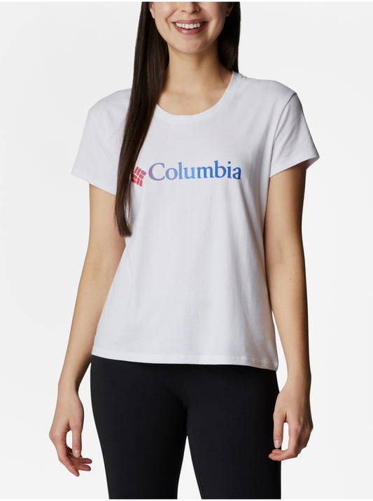 Columbia, T-Shirt, White, Women