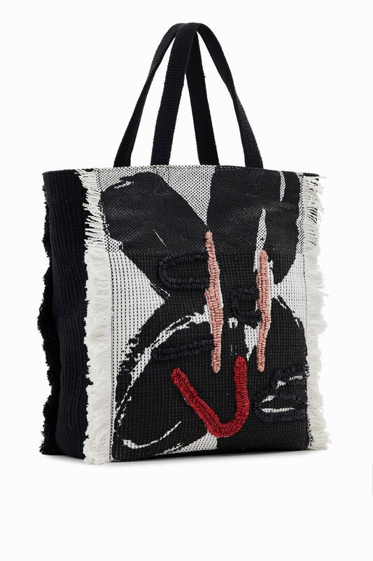 Desigual Bag Black Pepo Min Neutral Gray (23SAXA28_2001) Women