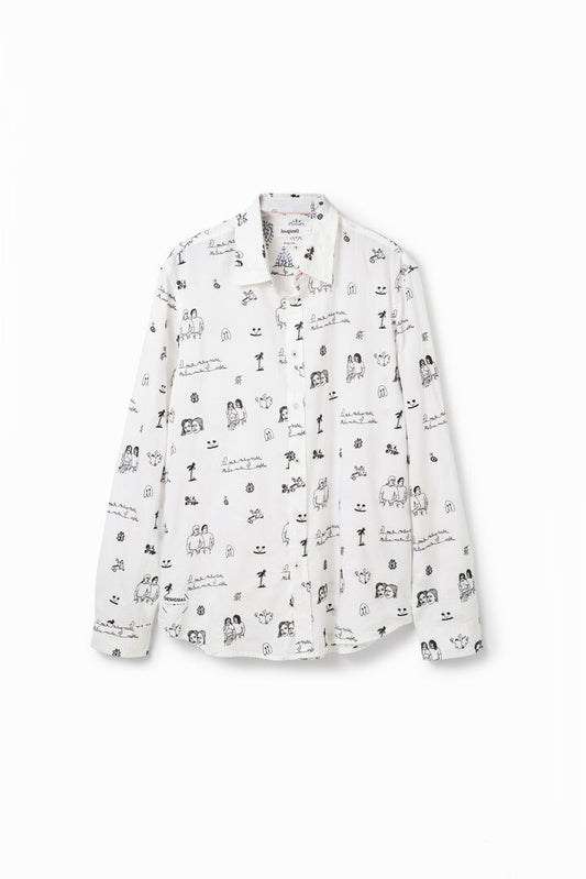 Desigual Shirt Frank White (23SMCW16_1000) Men
