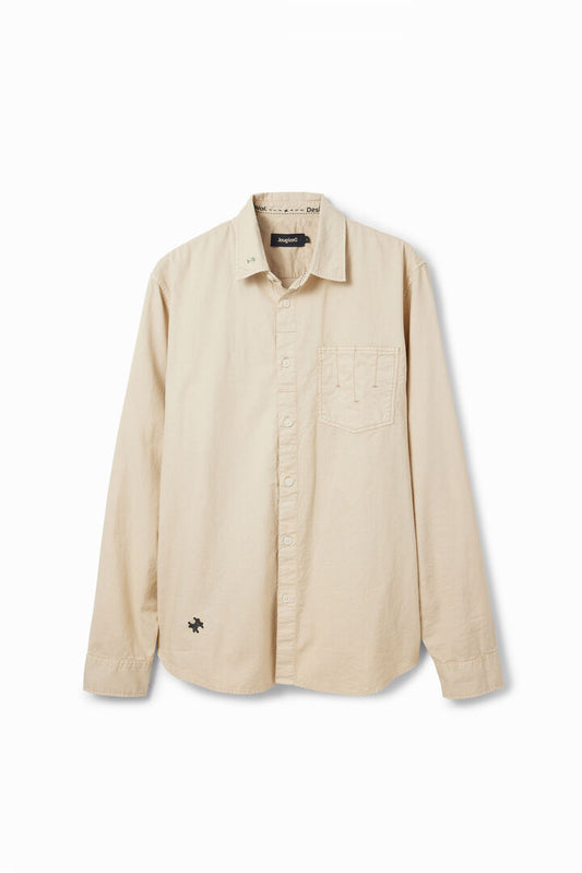 Desigual Shirt Brad Dark Camel (23SMCW33_6075) Men