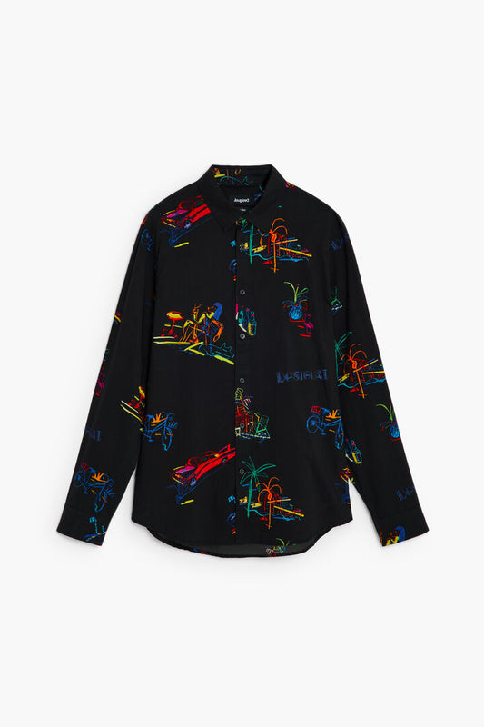 Desigual Shirt Charly Black (23SMCW34_2000) Men