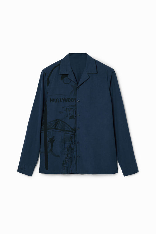 Desigual Shirt Bob Navy (23WMCW19_5000) Men