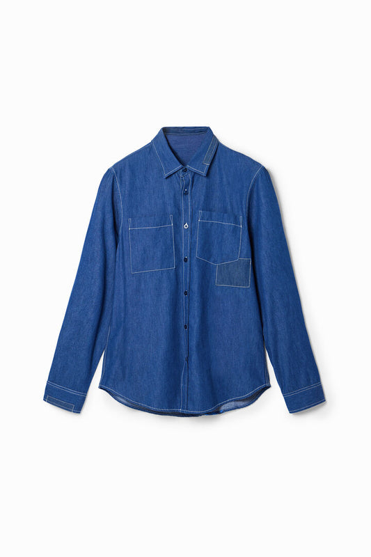 Desigual Shirt Pablo Navy (23WMCW40_5000) Men