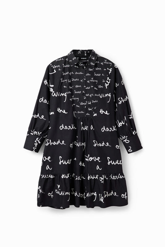 Desigual Dress Salton Black (23WWVW61_2000) Women