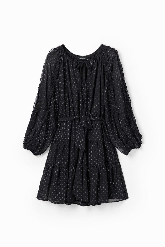 Desigual Dress Lua Black (23WWVWXD_2000) Women