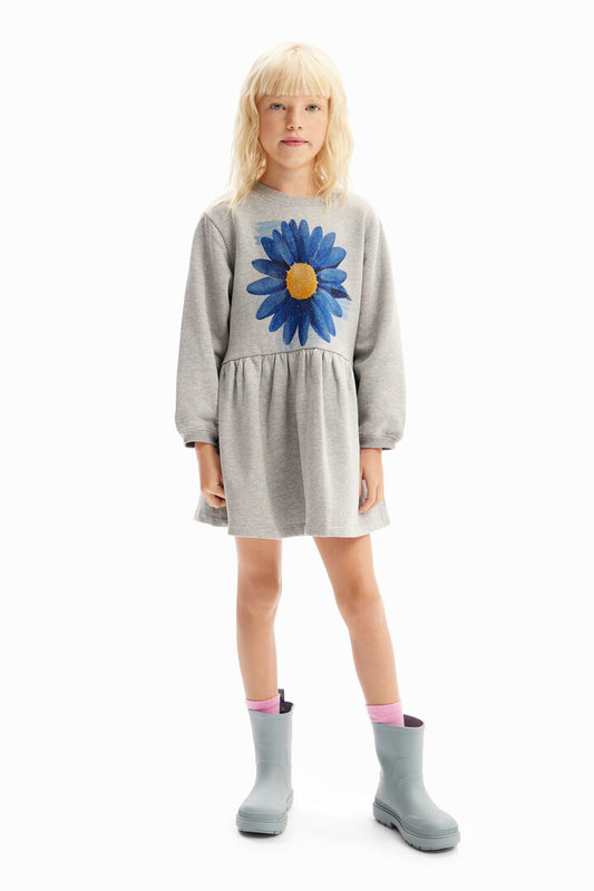 Desigual Dress Margarite Middle Gray (24SGVKX0_2007) Kids