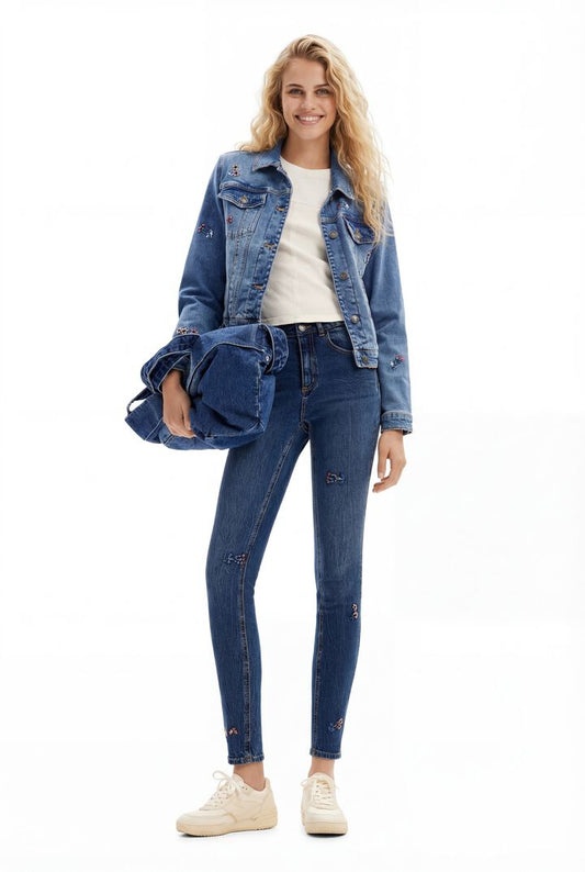 Desigual Jeans Denis Denim Medium Wash (24SWDD01_5053) Women