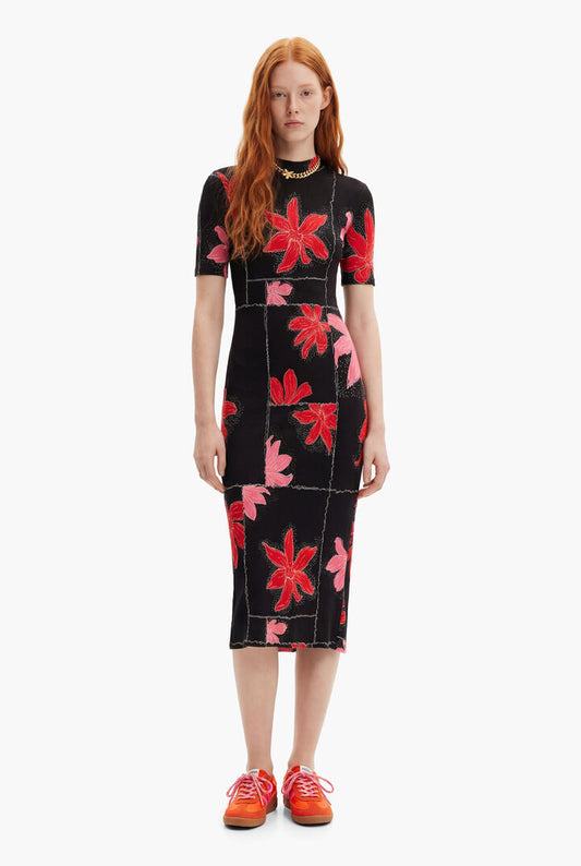 Desigual Dress Quebec Carmine (24SWVK40_3000) Women