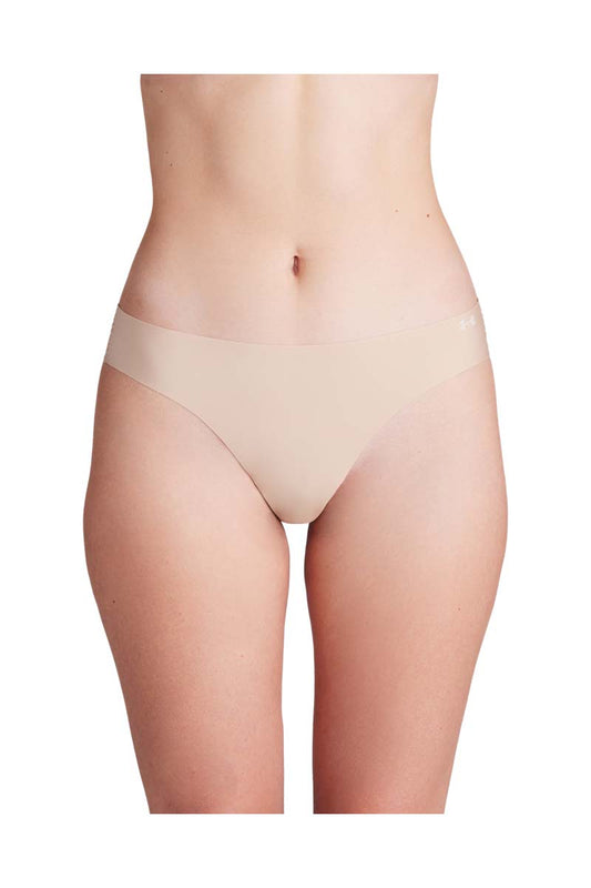 UA PURE STRETCH NO SHOW THONG -SOLID 3PK (25UUSHJ135-249) Women