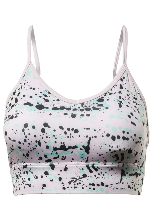 Reebok Workout Ready Printed Sports Bra (RE541I0HE-J11) Women