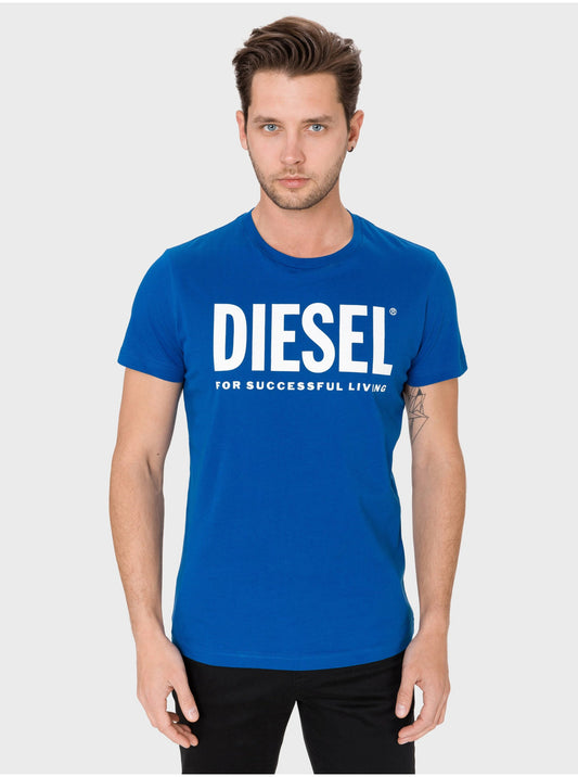 Diesel, T-Shirt, Blue, Men