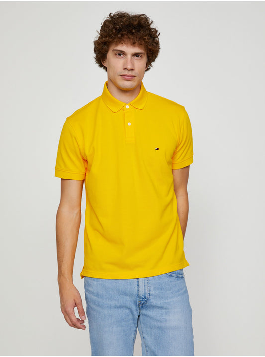 Tommy Hilfiger, T-Shirt, Yellow, Men