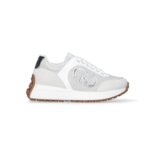 LOLO 17 - SNEAKER COW SUEDE/LUREX MESH PURITY Women
