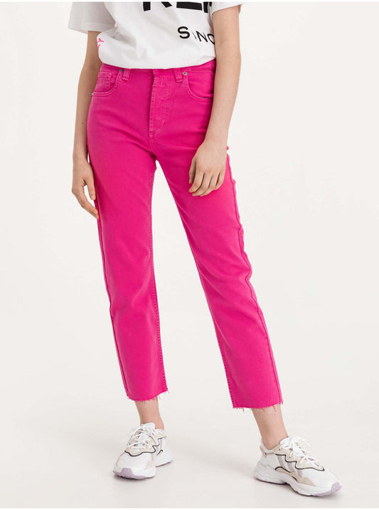 Replay, Jeans, Pink, Women