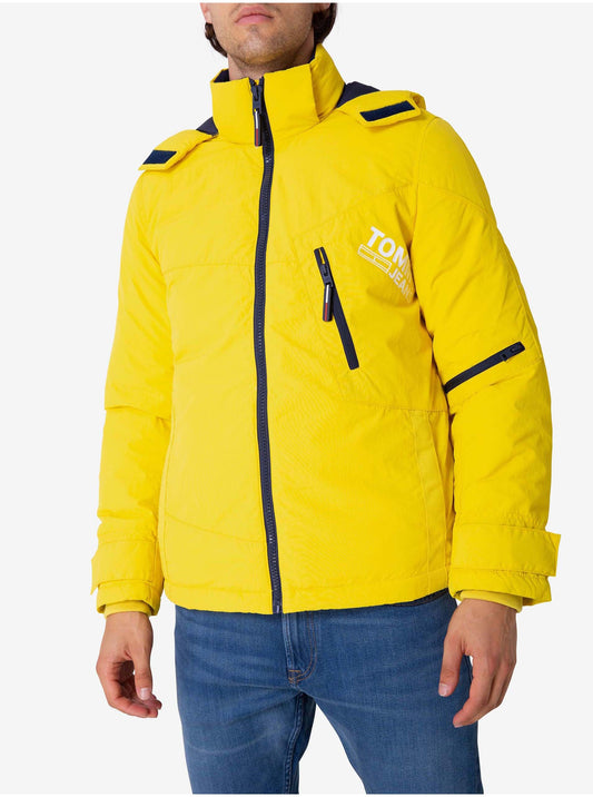 Tommy Jeans, Jacket, Yellow, Men