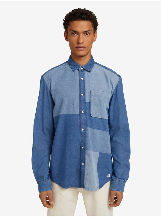Tom Tailor Denim, Shirt, Blue, Men