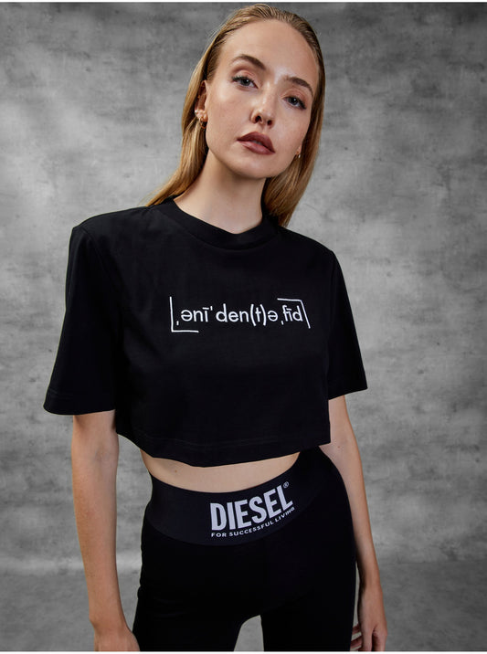 Diesel, T-Shirt, Black, Women