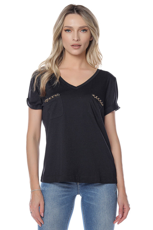 Guess Blouse/Shirt (3GGP106138A-JBLK) Women
